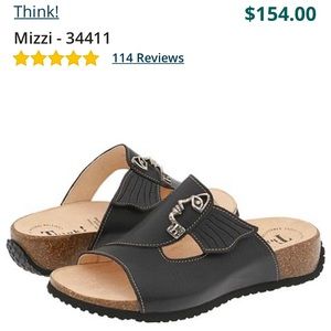 Black Think Sandals